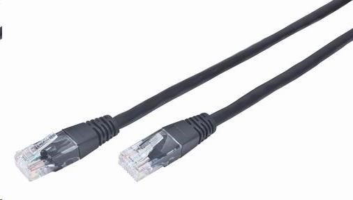 GEMBIRD Kabel UTP Cat5e Patch 2m, černý (PP12-2M/BK)