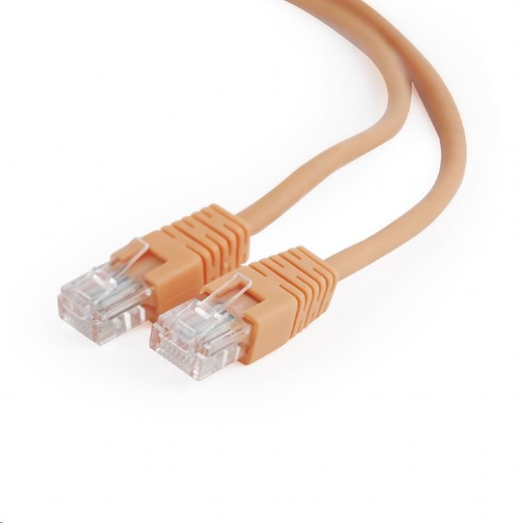 GEMBIRD Kabel UTP Cat5e Patch 1m, oranžový (PP12-1M/O)