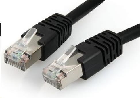 Gembird PP6-1M/BK Patch RJ45, cat. 6, FTP, 1m