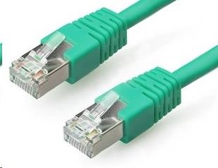 GEMBIRD Patch kabel CAT6 stíněný FTP 1m, zelený (PP6-1M/G)