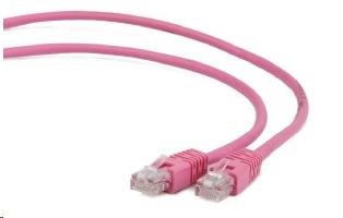 GEMBIRD Patch kabel CAT6 stíněný FTP 1m, růžový (PP6-1M/RO)