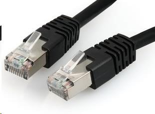 GEMBIRD Patch kabel CAT6 stíněný FTP 3m, černý (PP6-3M/BK)