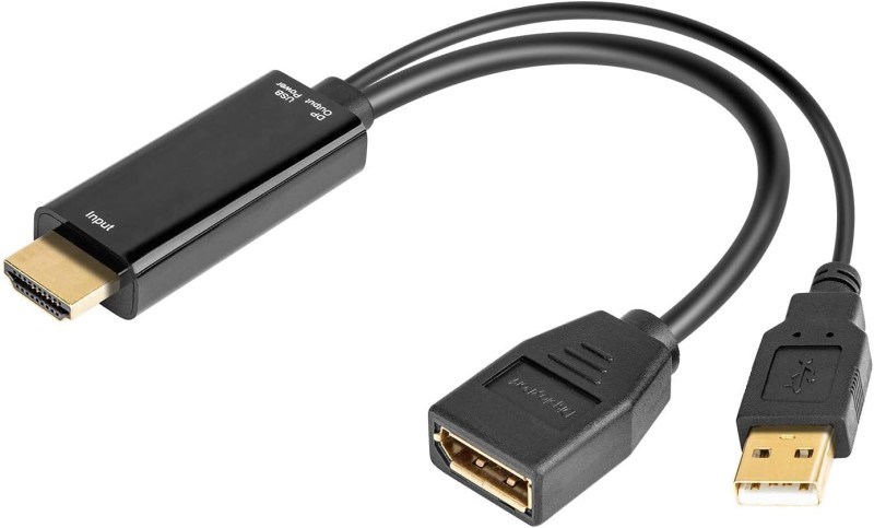 PREMIUMCORD adaptér HDMI to DisplayPort s napájením (kportad09)