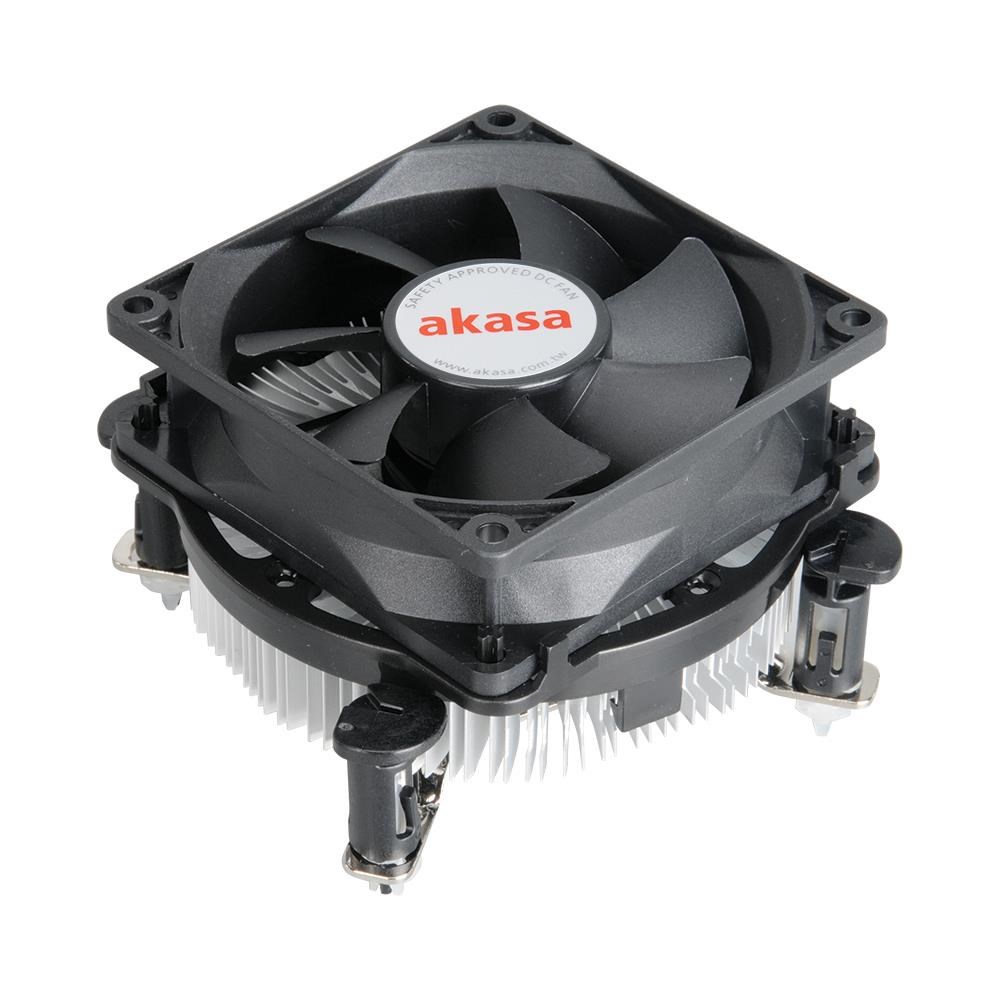 AKASA chladič CPU AK-968 X4 pro patice LGA 775,115x, 1366, 2011, Socket AMx, FMx, měděné jádro, 92mm PWM ventilátor