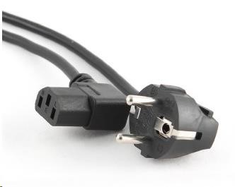 GEMBIRD Kabel napájecí pravoúhlý VDE 220/230V 1,8m (PC-186A-VDE)