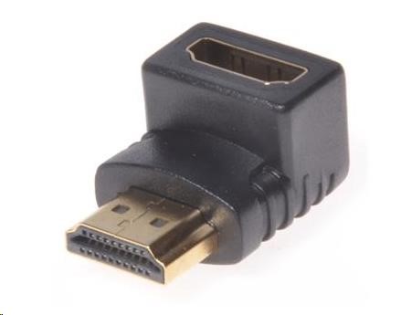 PREMIUMCORD Adapter HDMI M/F zahnutý do pravého úhlu (kphdma-5)