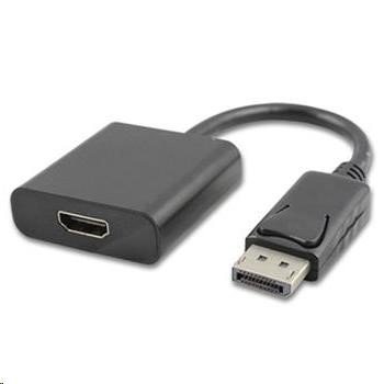 PREMIUMCORD Adaptér DisplayPort - HDMI, podpora 3D, 4K*2K@60Hz, 20cm (kportad13)