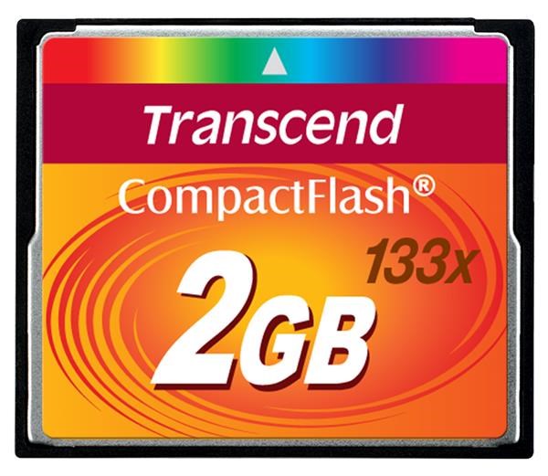 TRANSCEND Compact Flash 2GB (133x)