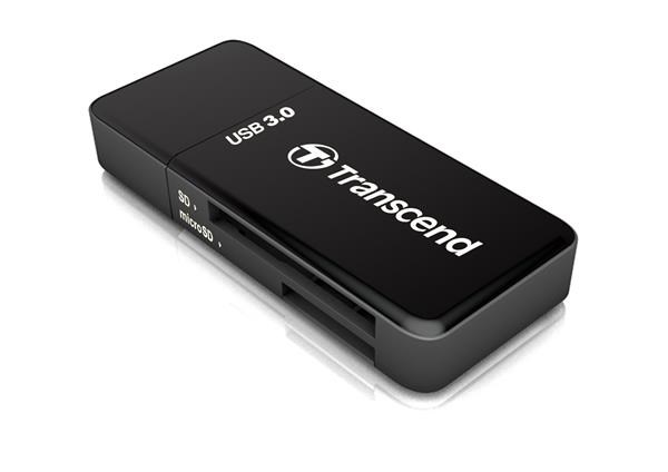 TRANSCEND Card Reader F5, USB 3.0, Black (TS-RDF5K)