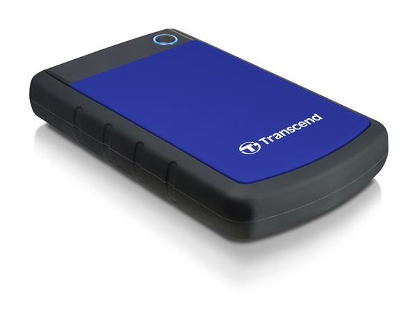 TRANSCEND externí HDD 2,5" USB 3.0 StoreJet 25H3B, 1TB, Blue (nárazuvzdorný) (TS1TSJ25H3B)