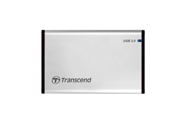 TRANSCEND externí rámeček na HDD StoreJet 2.5 SATA (USB 3.0) (TS0GSJ25S3)