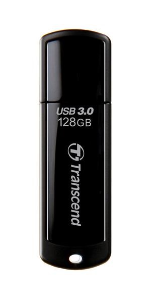 TRANSCEND USB Flash Disk JetFlash®700, 128GB, USB 3.0, Black (R/W 90/40 MB/s) (TS128GJF700)