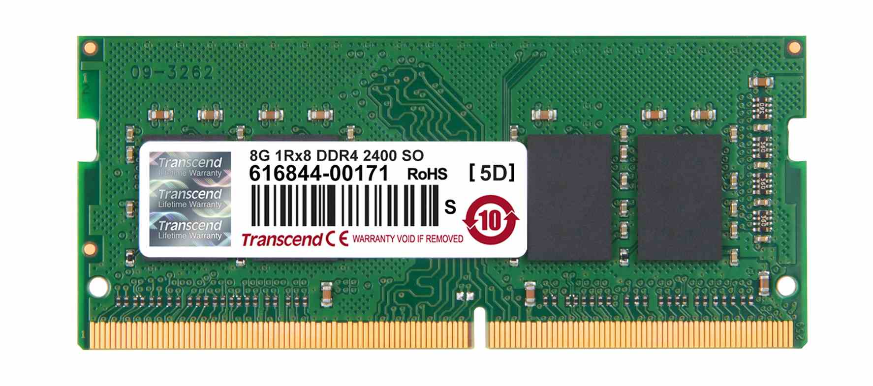 TRANSCEND SODIMM DDR4 8GB 2400MHz TS1GSH64V4H