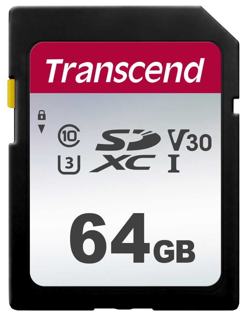 Transcend SDXC 64GB UHS-I U3 TS64GSDC300S