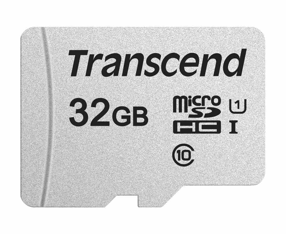 TRANSCEND MicroSDHC karta 32GB 300S, UHS-I U1, bez adaptéru TS32GUSD300S