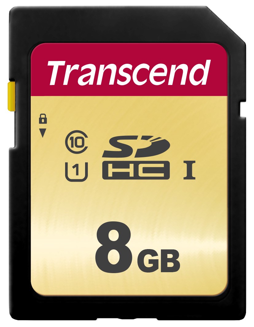 Transcend SDHC 8 GB UHS-I U1 SDC500S