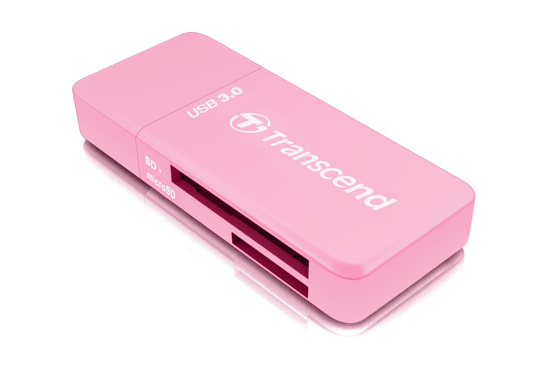 TRANSCEND Card Reader F5, USB 3.0, Red TS-RDF5R