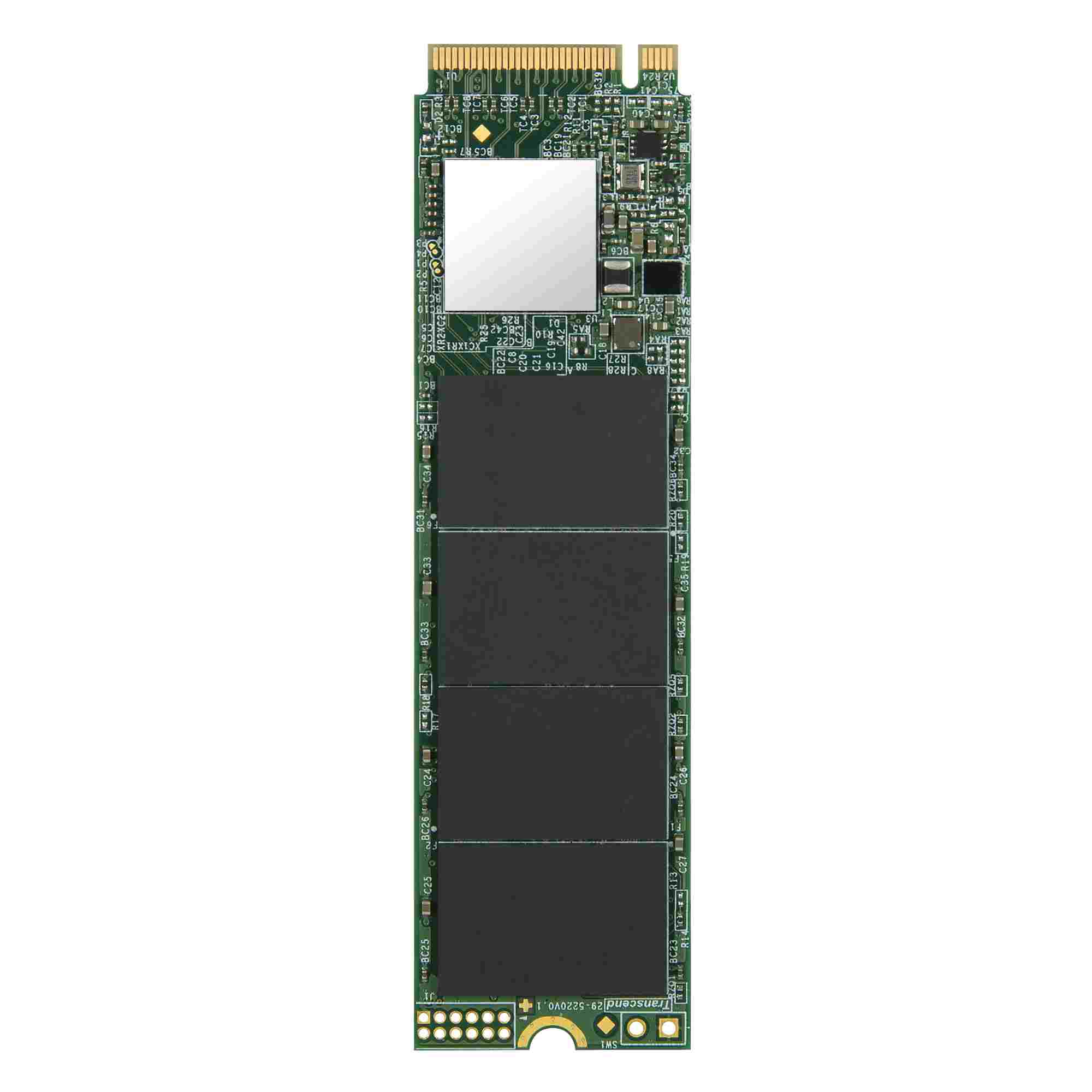 TRANSCEND SSD 110S 128GB, M.2 2280, PCIe Gen3x4, 3D TLC, DRAM-less TS128GMTE110S