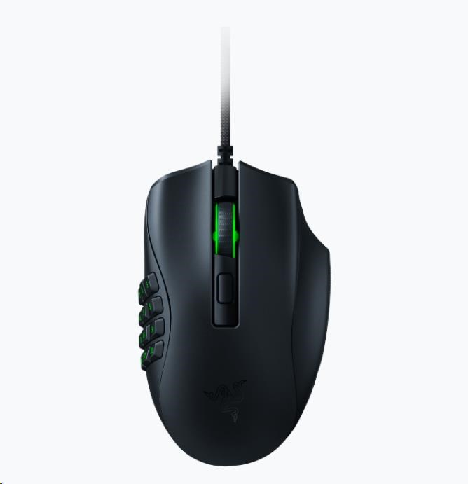 RAZER myš NAGA X, Ergonomic MMO Gaming Mouse RZ01-03590100-R3M1