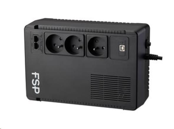 Fortron UPS FSP ECO 800 FR, 800 VA / 480 W, USB, RJ45, line interactive PPF4802200