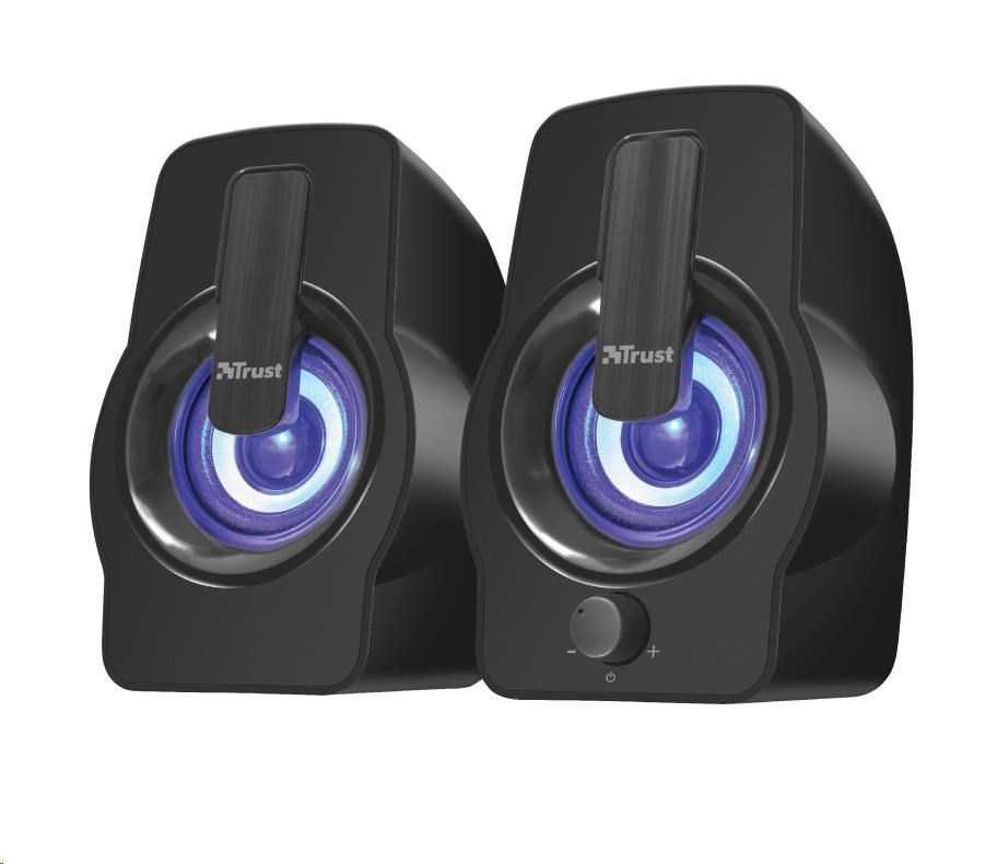 TRUST Gemi RGB 2.0 Speaker Set - černý 22948