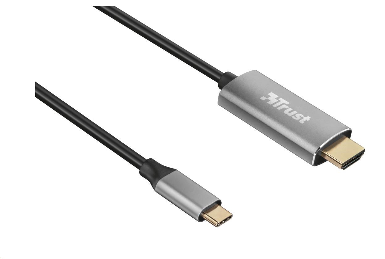 TRUST Adaptér Calyx USB-C to HDMI Adapter Cable 23332