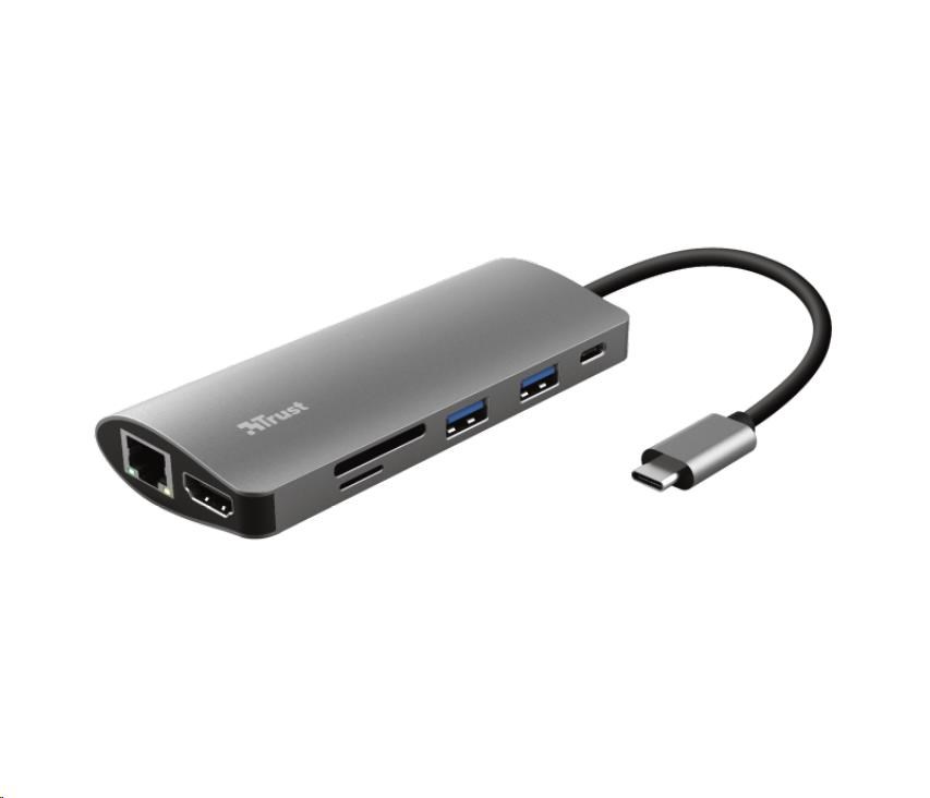 Trust Dalyx 7-in-1 USB-C Multiport Adapter 23775