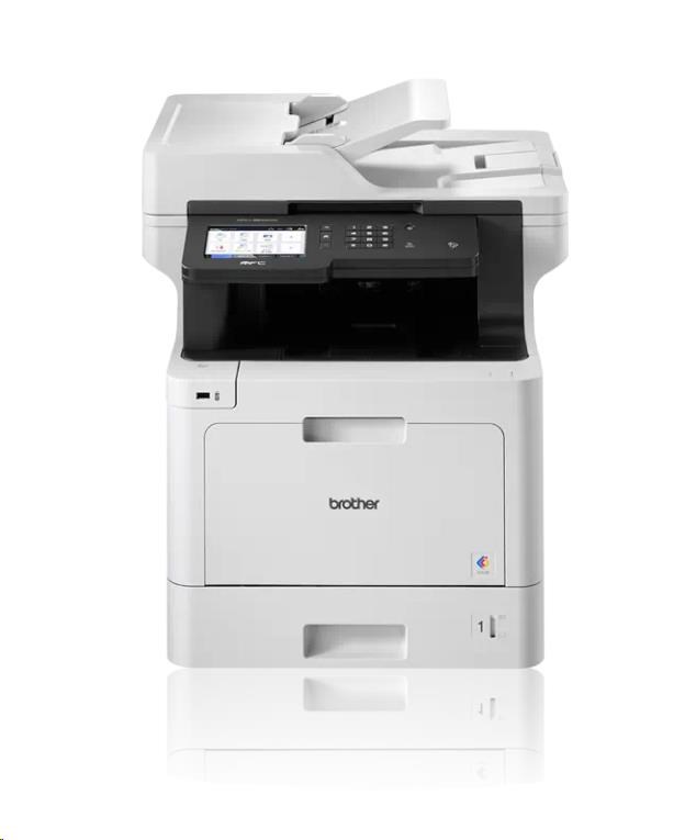 BROTHER multifunkce color laserová MFC-L8900CDW - A4, 31ppm, 512MB, 2400x600, PCL, duplex, LAN USB WiFi 300listů, 50ADF (MFCL8900CDWRE1)