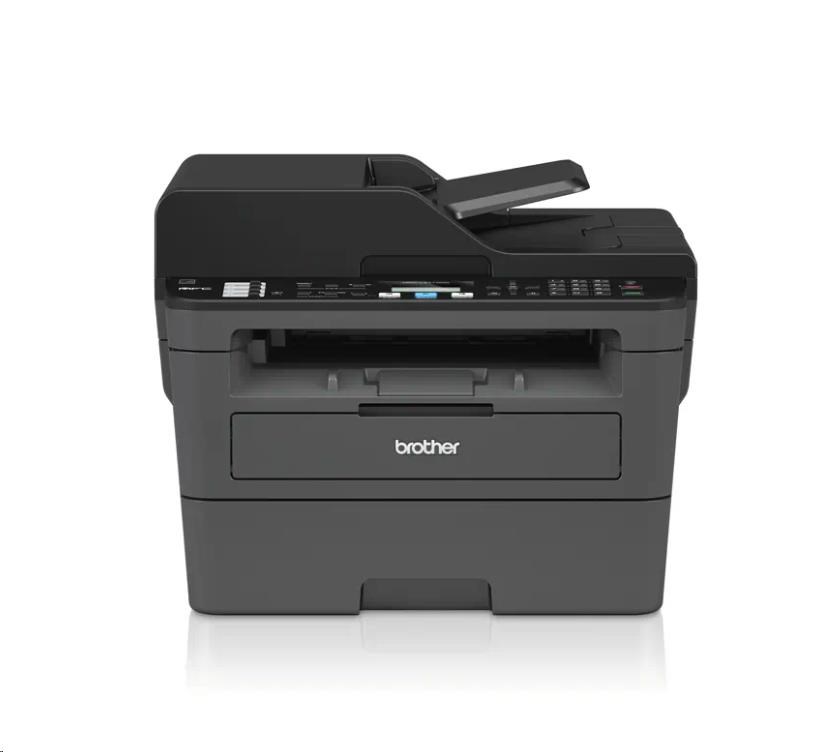 BROTHER multifunkce laserová MFC-L2712DN - A4, 30ppm, 64MB, 600x600copy, duplex, USB, LAN, 250l, 30ADF (MFCL2712DNYJ1)