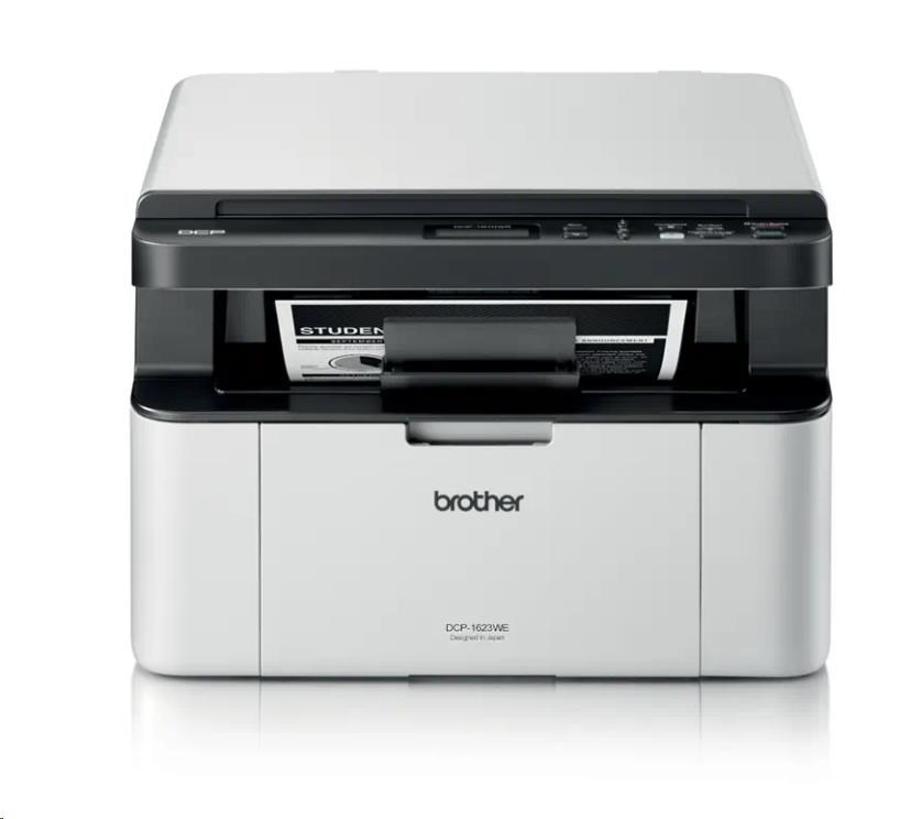 BROTHER multifunkce laserová DCP-1623WE A4, A4 sken, 20ppm, 32MB, 600x600copy, GDI, USB, WiFi  - BENEFIT DCP1623WEYJ1