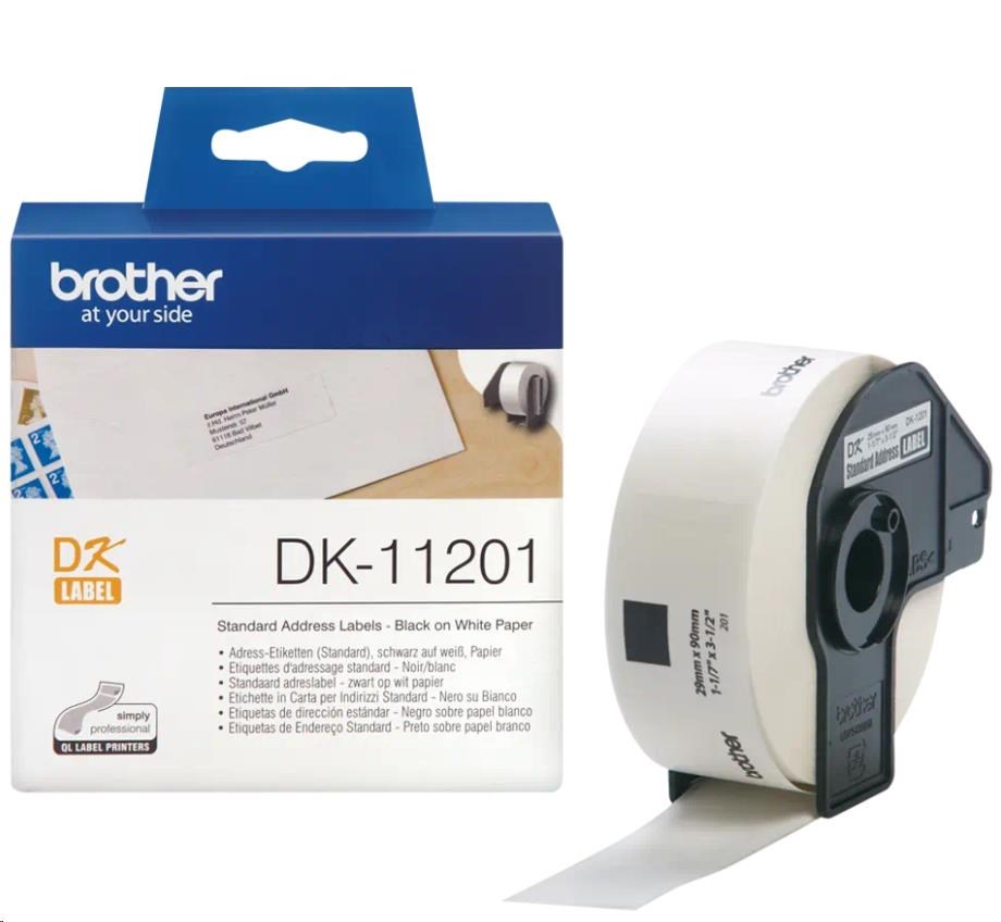 BROTHER DK-11201 400ks 29 x 90mm