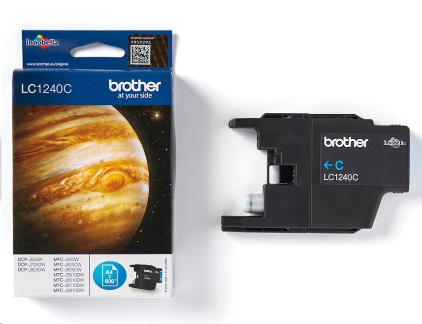 BROTHER INK LC-1240C cyan MFC-J6910DW cca 600 (LC1240C)