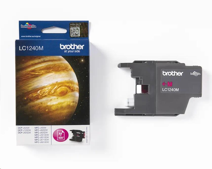 BROTHER INK LC-1240M magenta MFC-J6910DW cca 600 (LC1240M)