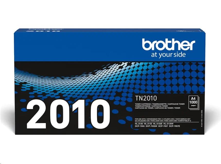 BROTHER Toner TN-2010 pro HL-2130, DCP-7055, 1 000 str. (TN2010)