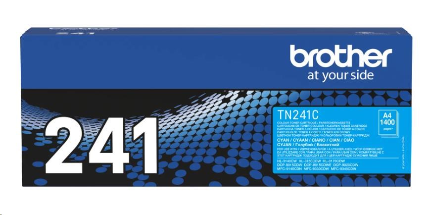 BROTHER Toner TN-241 azurový 1400 stran (TN241C)