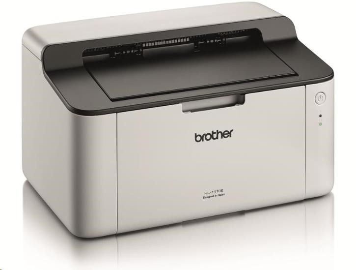 BROTHER tiskárna laserová mono HL-1110E - A4, 20ppm, 600x600, 1MB, GDI, USB 2.0, bílá (HL1110EYJ1)