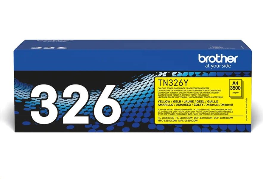 BROTHER TN-326Y Laser Supplies (TN326Y)