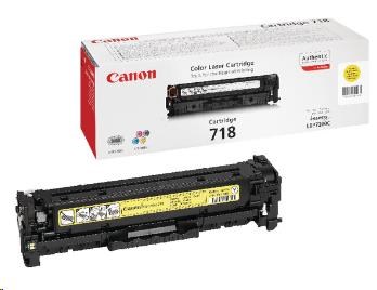 Canon LASER TONER yellow CRG-718Y (CRG718Y) 2 900 stran* (2659B002)