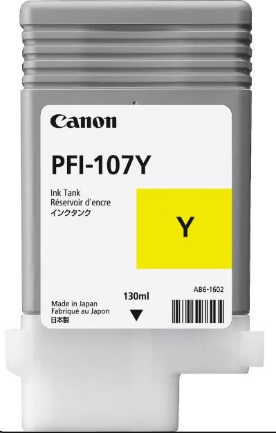 Canon Zásobník inkoustu PFI-107 Y (CF6708B001)