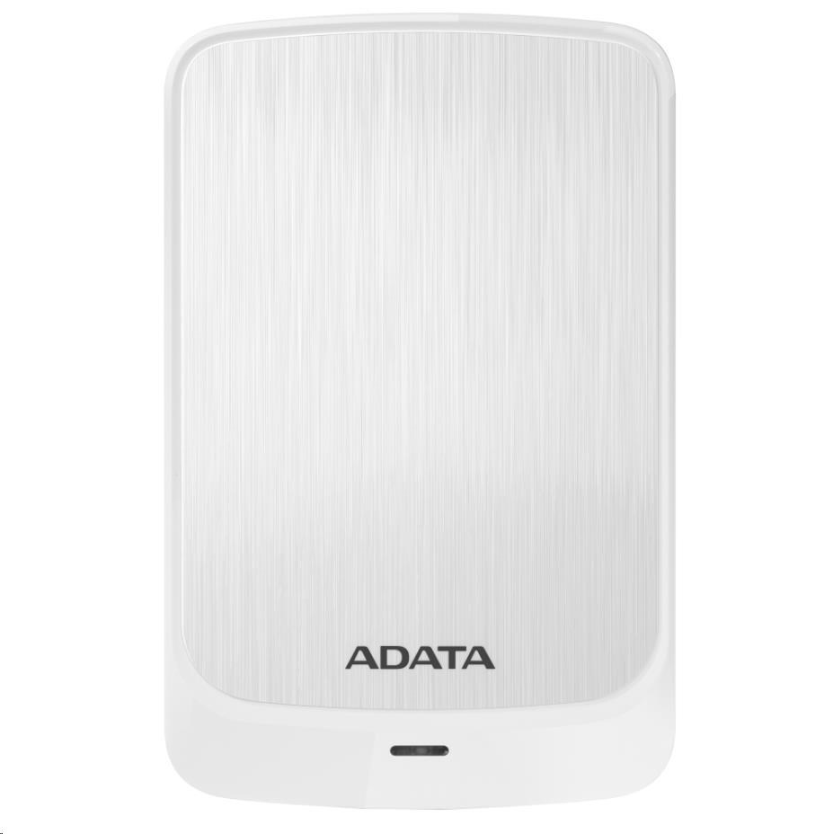 ADATA Externí HDD 1TB 2,5" USB 3.1 AHV320, bílý AHV320-1TU31-CWH