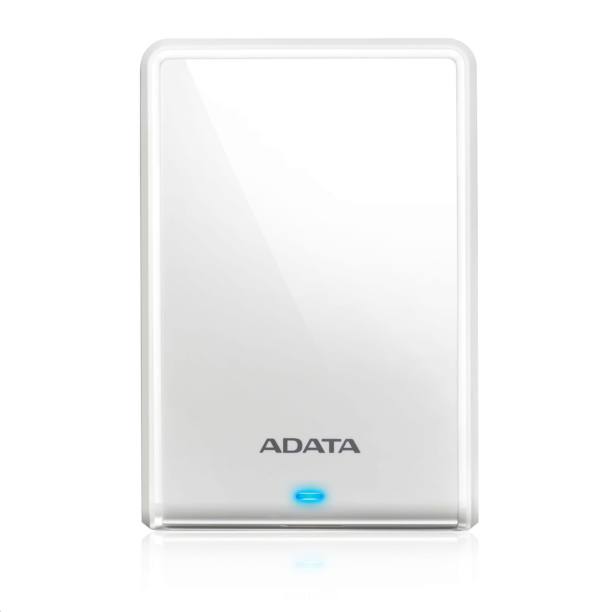 ADATA Externí HDD 1TB 2,5" USB 3.0 DashDrive HV620S, bílá AHV620S-1TU31-CWH