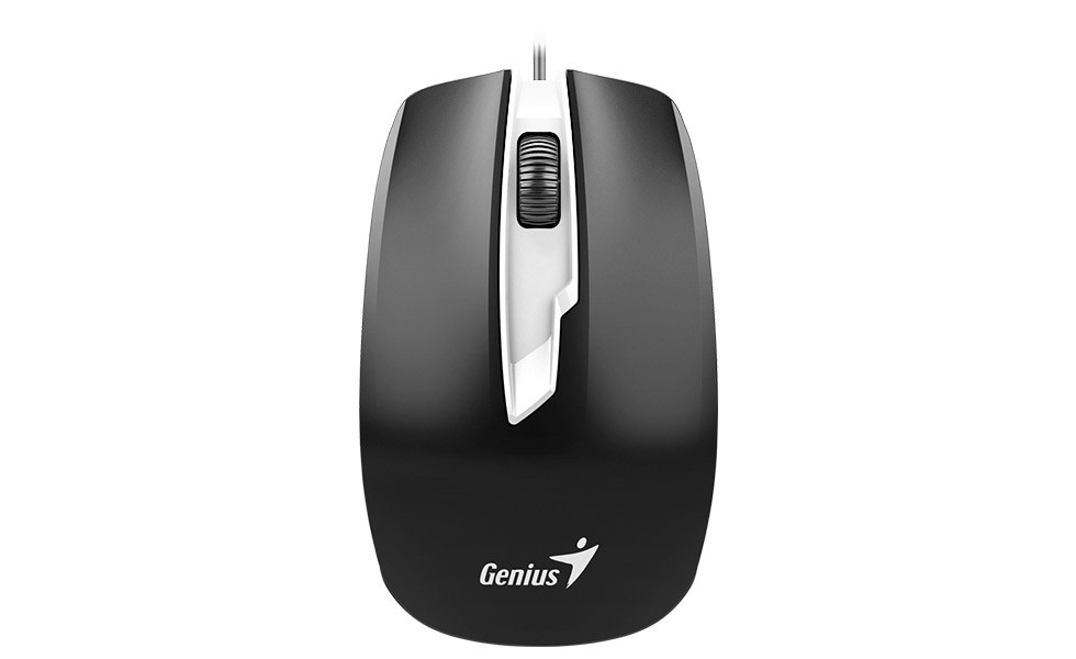 GENIUS myš DX-180, drátová, 1600 dpi, USB, černá (31010239100)