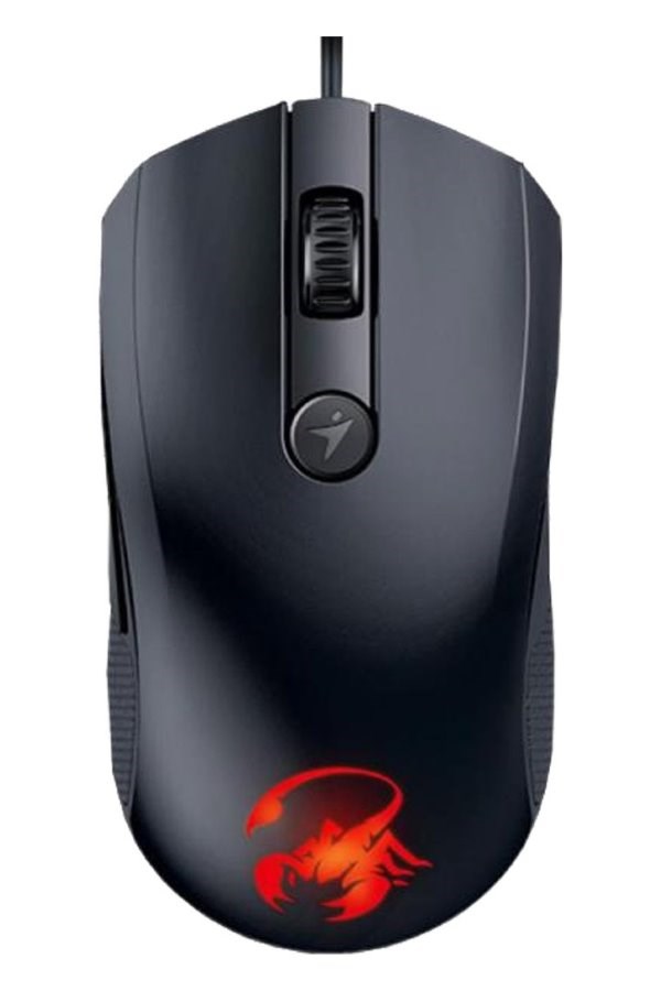 GENIUS myš GX GAMING X-G600/ drátová/ laserová/ 1600 dpi/ 6tlačítek/ USB/ černá (31040035100)