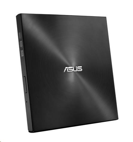 ASUS DVD Writer SDRW-08U7M-U BLACK RETAIL, External Slim DVD-RW, black, USB  (NERO Backitup) (90DD01X0-M29000)