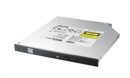 ASUS Slim DVD Writer SDRW-08U1MT/SLIM/BLACK/BULK, black, SATA, M-Disc, bulk  (bez SW)