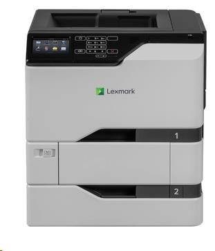 LEXMARK tiskárna CS720dte, A4 COLOR LASER, 1024MB, USB/LAN, duplex, dotykový LCD, 2x zásobník papíru 40C9137