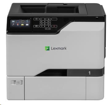 LEXMARK tiskárna CS720de, A4 COLOR LASER, 1024MB, 38ppm, USB/LAN, duplex, dotykový LCD 40C9136