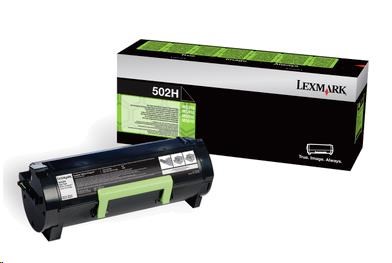 LEXMARK černý toner 502H pro MS310/MS410/MS510/MS610 z programu Lexmark Return, (5 000 stran) (50F2H00)