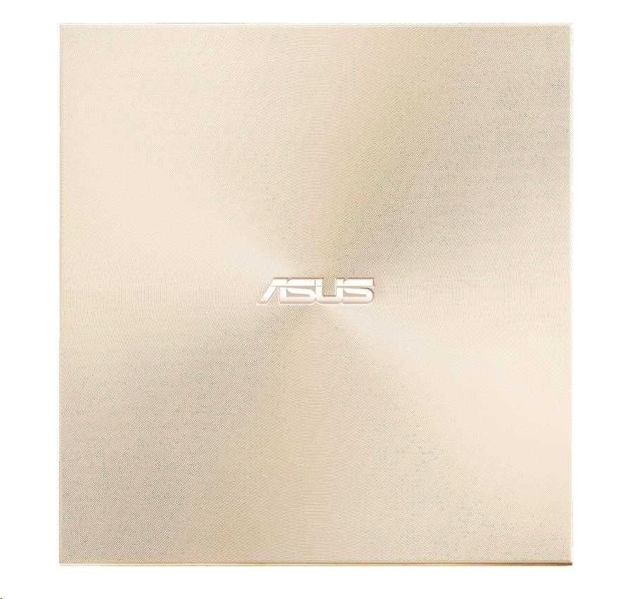 ASUS DVD ZenDrive SDRW-08U8M-U GOLD, External Slim DVD-RW, zlatá 90DD0295-M29000