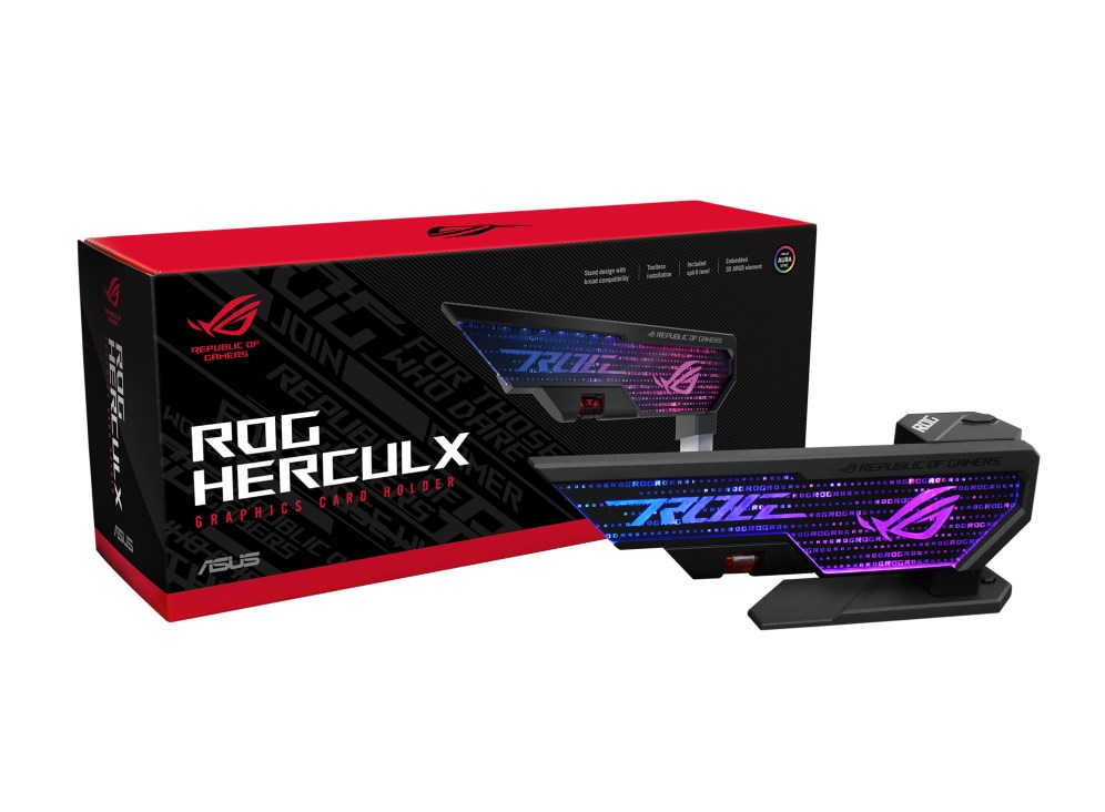 ASUS držák VGA ROG Herculx Graphics Card Holder (XH01), 90DA0020-B09000